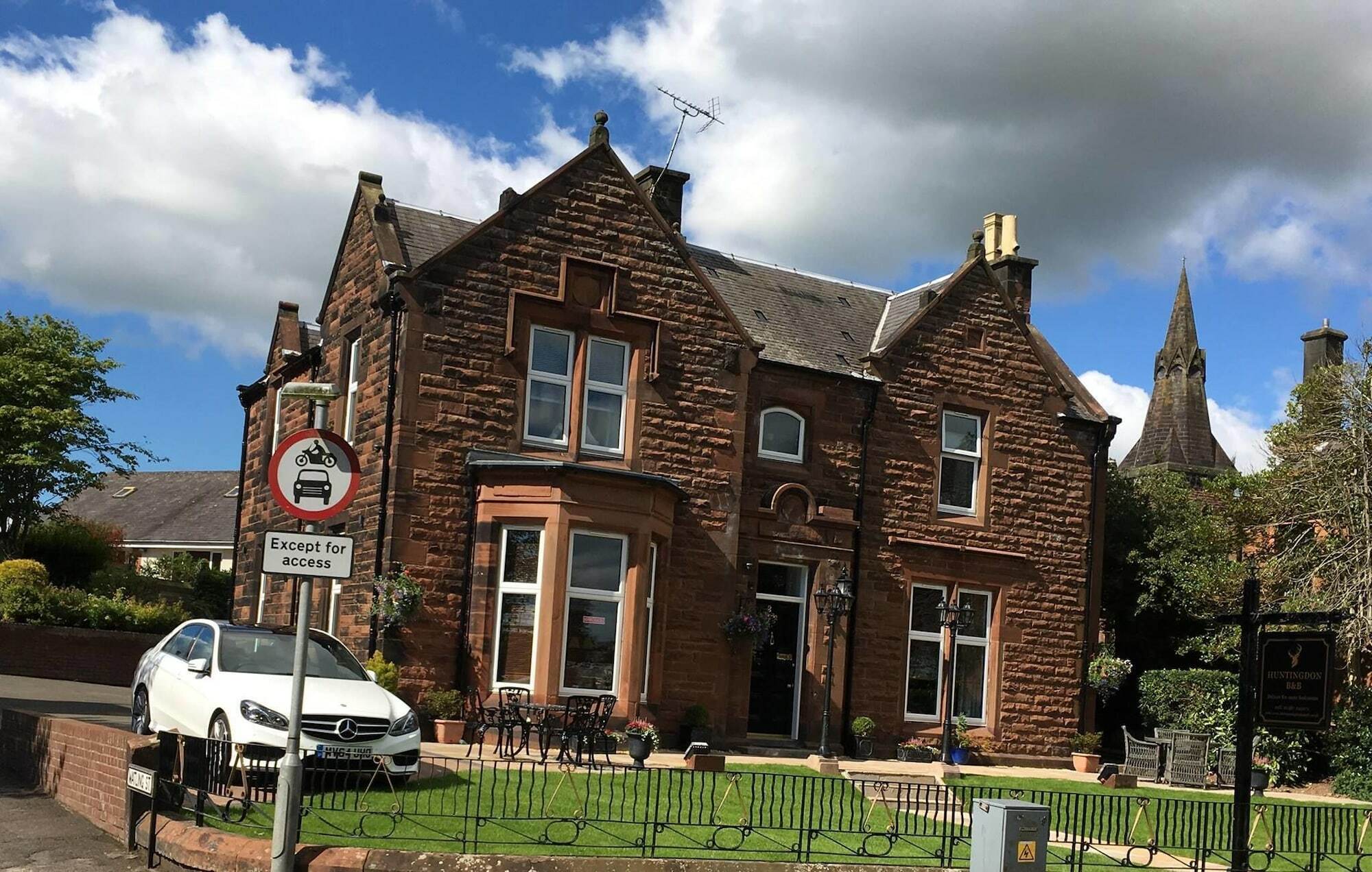 The Huntingdon Bed and Breakfast Dumfries Exteriör bild